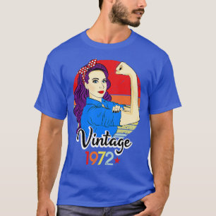 1972 Vintag 49. Geburtstag 49. Geburtstag Geboren T-Shirt