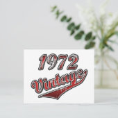 1972 Vintag Postkarte (Stehend Vorderseite)