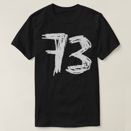 1973 73 T-Shirt (Design vorne)