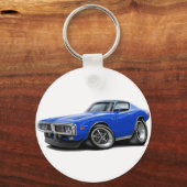 1973-74 Blue Car Charger Schlüsselanhänger (Vorderseite)