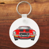 1973 Chevy Camaro Schlüsselanhänger (Vorderseite)
