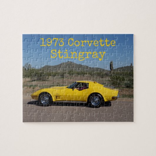 1973 Corvette C3 Stingray Puzzle (Horizontal)