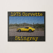 1973 Corvette C3 Stingray Puzzle (Horizontal)