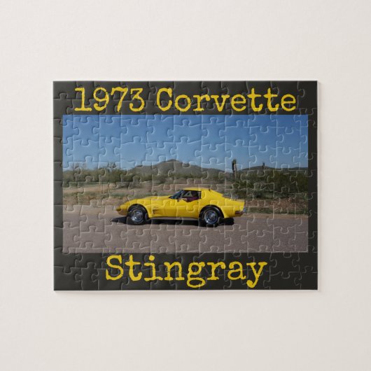 1973 Corvette C3 Stingray Puzzle (Horizontal)