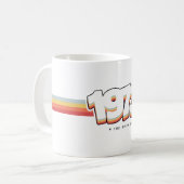 1973 Die Geburt von Legenden Kaffeetasse (Vorderseite Links)