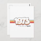 1973 Die Geburt von Legenden Postkarte (Vorne/Hinten)