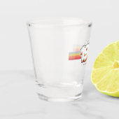 1973 Die Geburt von Legenden Schnapsglas (Links)