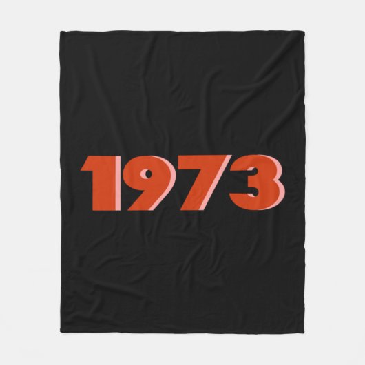 1973 FLEECEDECKE (Vorderseite)