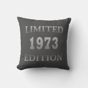 1973 geboren Geburtstagsgeschenk Kissen