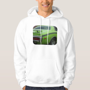 1973 grünes Dodge-Ladegerät Hoodie