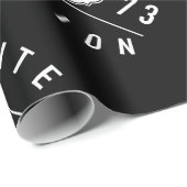 1973 Limited Edition 50. Geburtstag Geschenkpapier (Rolleneckpunkt)