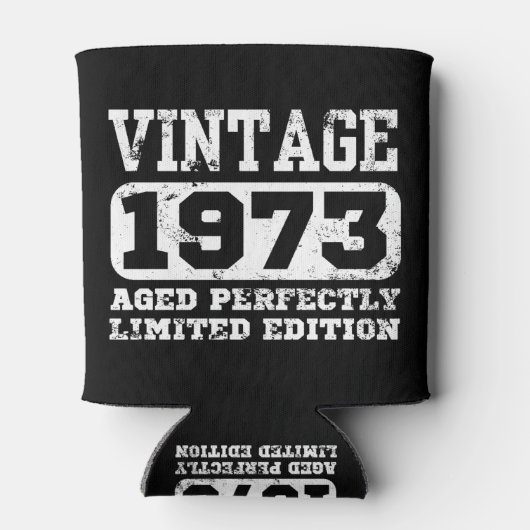 1973 Limited Edition 52. Geburtstag Dosenkühler (Rückseite)