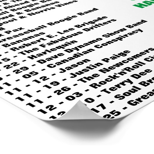 1973 - PENTHOUSE POSTER (Ecke)