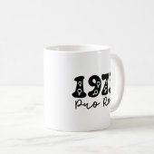 1973 Pro Roe Kaffeetasse (VorderseiteRechts)