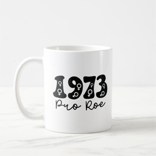 1973 Pro Roe Kaffeetasse (Links)
