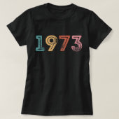 1973 Pro Roe Pro Choice Women Rights Feminist T-Shirt (Design vorne)