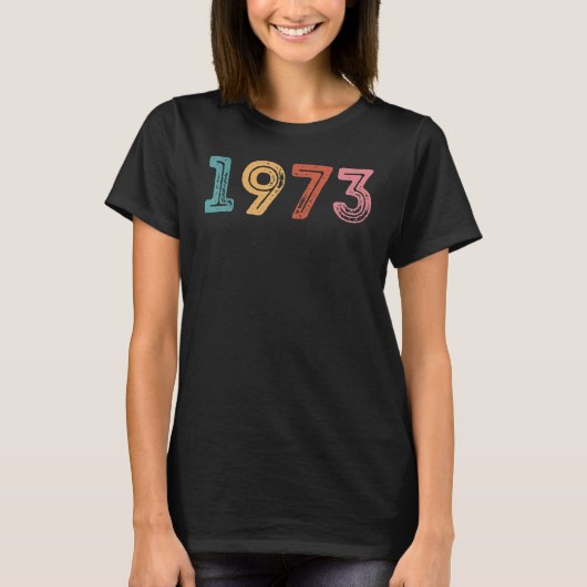 1973 Pro Roe Protect Roe V Wade 1973 T-Shirt (Vorderseite)