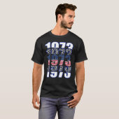 1973 Pro Roe / Wade Pro Choice Frauenrechte T-Shirt (Vorne ganz)