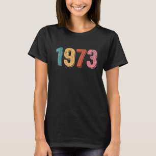 1973 Pro Roe Women's Rights Feminismus Vintag T-Shirt