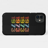 1973 RETRO GESCHENK Case-Mate iPhone HÜLLE (Rückseite (Horizontal))
