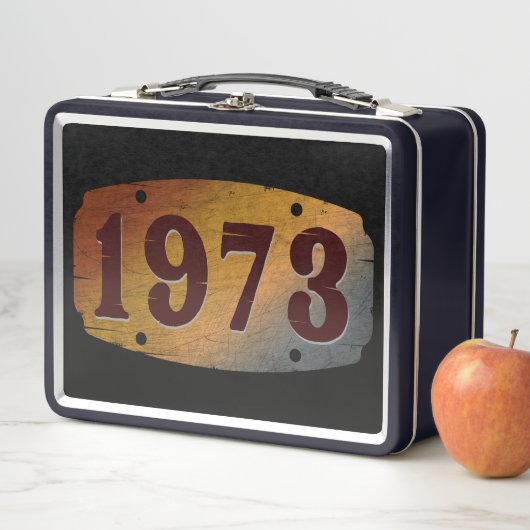 1973 VINTAG METALL BROTDOSE (Beispiel)