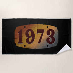 1973 VINTAG STRANDTUCH