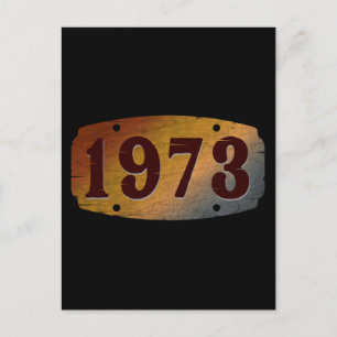 1973  VINTAGE POSTKARTE