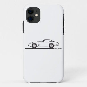 1974 1975 1976 1978 Chevrolet Corvette Hard Top T Case-Mate iPhone Hülle