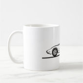 1974 1975 1976 1978 Chevrolet Corvette Hard Top T Kaffeetasse (Links)