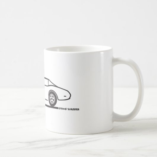 1974 1975 1976 1978 Chevrolet Corvette Hard Top T Kaffeetasse (Rechts)