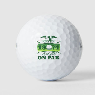 1974 50. Birthday Golf Spaß Golfball