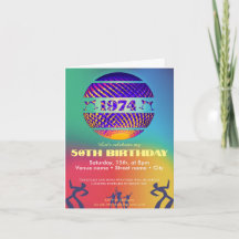 1974 50. Geburtstagsfeier