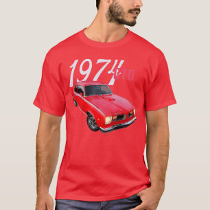1974 74 GTO Klassiker Old School Muscle Car Gesche T-Shirt