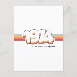 1974 Die Geburt der Legenden Postkarte