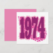 1974 EINLADUNG (Vorne/Hinten)