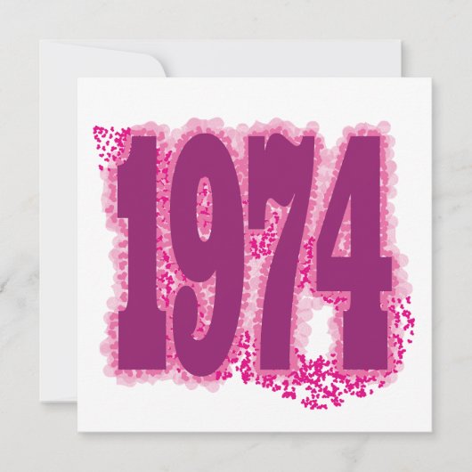 1974 EINLADUNG (Vorderseite)