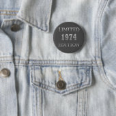 1974 geboren 49. Geburtstag Button (Beispiel)