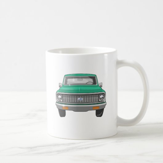 1974 grüner Chevy LKW Kaffeetasse (Rechts)