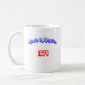 1974 machte in Amerika Kaffeetasse (Links)
