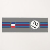 1974 RACING Yoga Mat Yogamatte (Vorderseite (Horizontal))