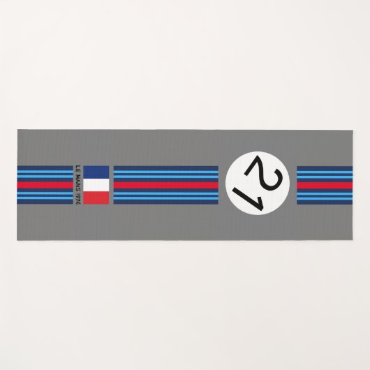 1974 RACING Yoga Mat Yogamatte (Vorderseite (Horizontal))