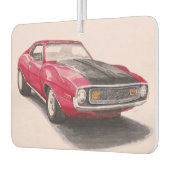 1974 Red Javelin Air Freshener Autolufterfrischer (Links)