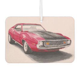 1974 Red Javelin Air Freshener Autolufterfrischer