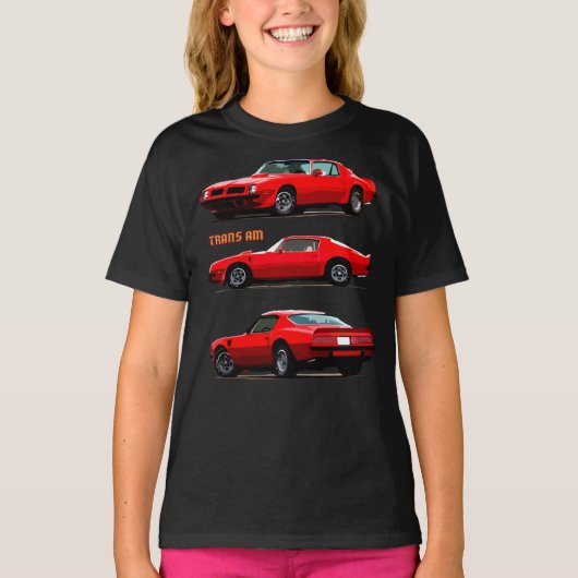 1974 Trans Am 455 Muscle Car Premium T - Shirt (Vorderseite)