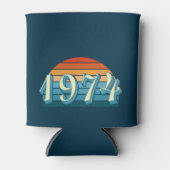 1974 Vintag 50. Geburtstag Dosenkühler (Vorderseite)