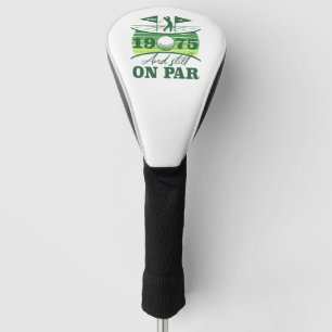 1975 50. Birthday Golf Spaß Headcover