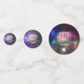 1975 — 50 Jahre Phantastischer "Grunge"-Look Konfetti (Rückseiten)