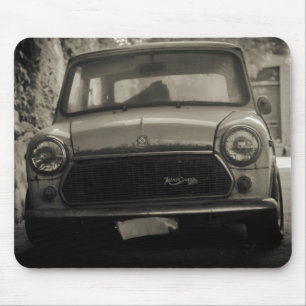 1975 alte Mini Cooper Mausunterlage 1300 Mousepad