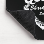 1975 Amity Island Quint's Shark Fishing Clic Retro Mousepad (Ecke)