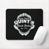 1975 Amity Island Quint's Shark Fishing Clic Retro Mousepad (Mit Mouse)
